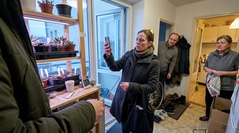 „Anyád kirakta a növényeidet a fagyba” közölte András, és még csak meg sem próbált zavart arcot vágni
