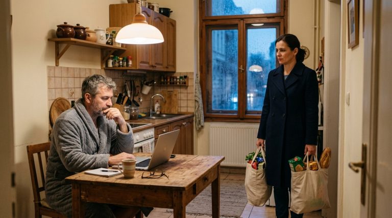 „Ez az otthon az enyém is” — Marcell kijelentése, miközben bejelenti, hogy a nagyobbik szobában marad és itt fog lakni, amíg a vagyonmegosztást el nem rendezik