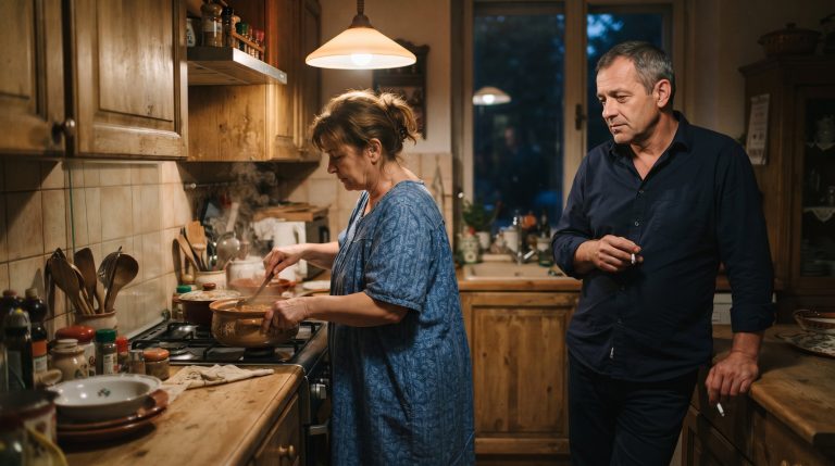 „Nóra mostanában nem a minőséggel hódít, hanem a mennyiséggel” — jelentette ki Gábor hangosan a teraszon, mire kínos csend ereszkedett a társaságra